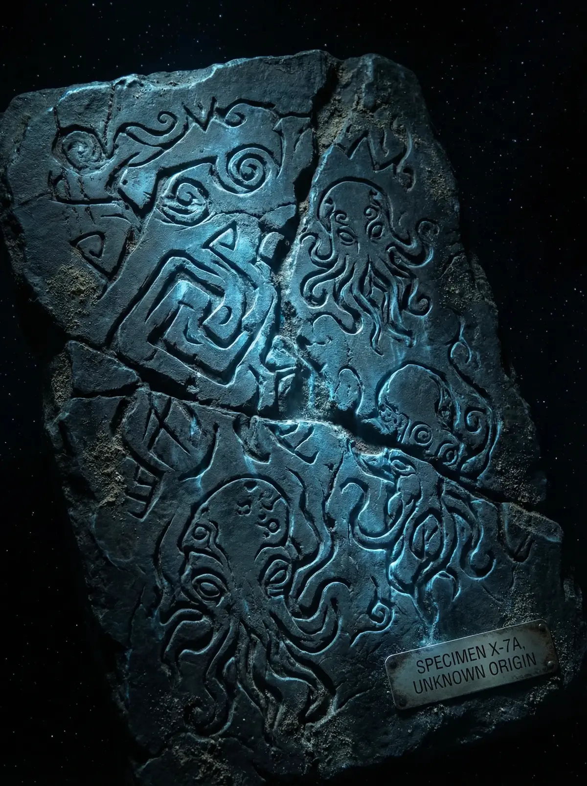 外星文明石板拓片